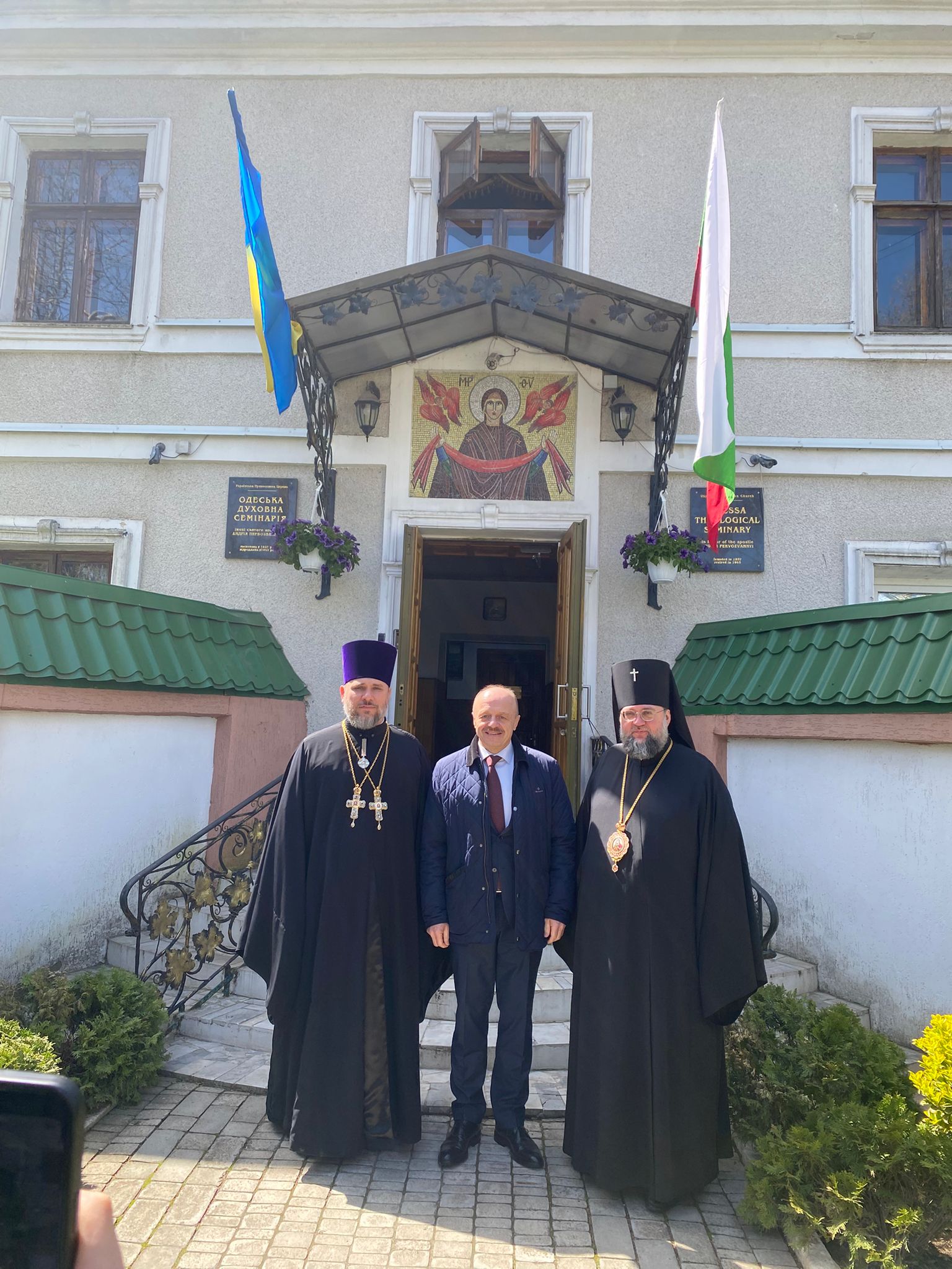 Откриване на паметна плоча на Добри Чинтулов в Одеса